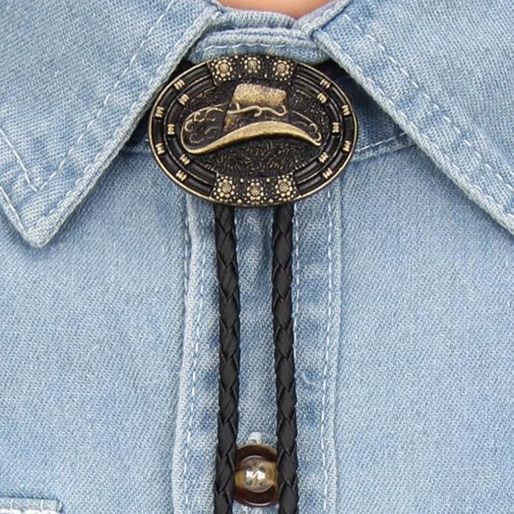 Vintage Gold Bolo Tie